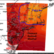 Backdoor Cold Front Bringing A Big Cooldown to New England
