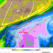 Coastal Storm Set To Bring Heavy Rainfall To The Mid Atlantic Friday Night