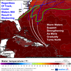 Maria Moving Away From Puerto Rico, Long Term Future Remains Uncertain
