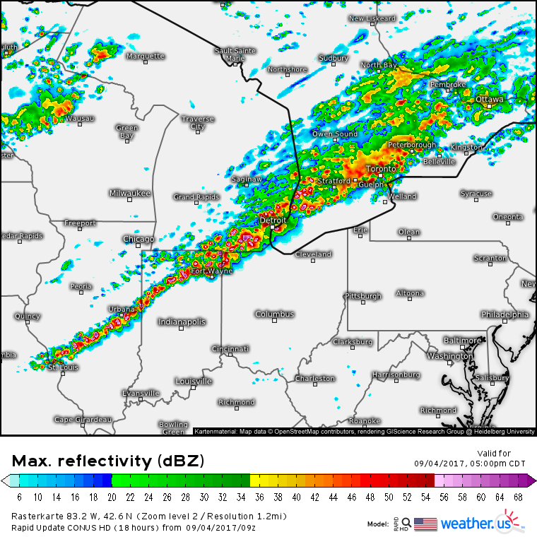 Cold Front To Bring Severe Storms To The Ohio Valley, Heat Subsides In