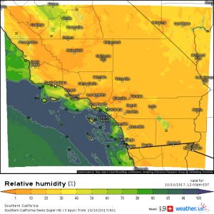 Dangerous Fire Weather Continues In California