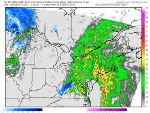 Major Coastal Storm To Bring High Winds And Heavy Rain To The Northeast Sunday Into Monday