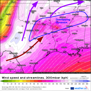 Upper Level Low Brings The Threat For Severe Storms And Flooding Across Parts Of The South