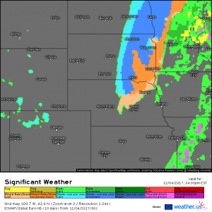 Strong Storm System To Bring Blizzard Conditions And Severe Storms To Parts Of The Plains Today