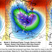 Major Storm To Develop Off The East Coast Bringing Snow, Wind, And Cold