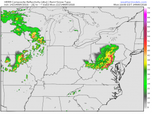 Severe Weather Video Discussion 5-14-18 – Mid Atlantic Damaging Winds