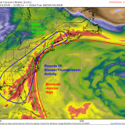 Deep Tropical Moisture To Stream Up The East Coast This Weekend