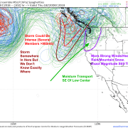 Train Of Strong Storms To Continue Impacting The Pacific Northwest This Week
