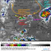 Tropical Disturbance To Bring Flooding Rains To Texas, Humberto Still Expected To Remain Well Offshore
