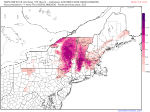 Taking A Closer Look At The Potential Northeast Ice Storm Forecast To Begin Tonight