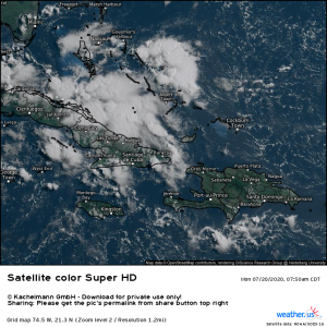 July 20th, 2020 Tropical Weather Discussion