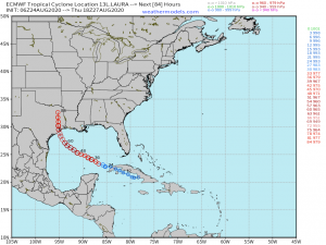 August 24th, 2020 Tropical Weather Discussion