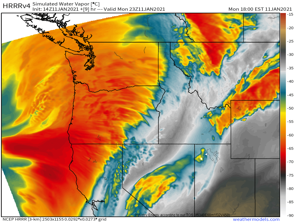 A Long Duration Atmospheric River Event Targets The Pacific Northwest ...