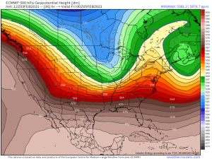 Quick-Hitting System to Impact the US Before the Big Chill