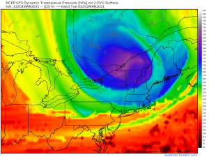 Polar Air to Invade the Northeast