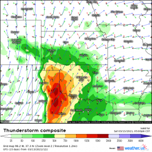 Significant Tornado Threat To Overspread Parts of Texas Panhandle Today
