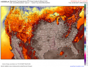 Sweltering Temps Return to the Eastern US