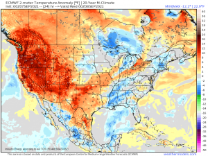 Hot, Dry Weather Persists for the Western US