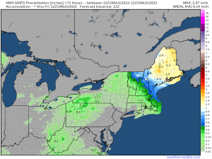 Swing…. and a Miss for Parts of the Northeast?