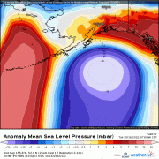 Strong Alaskan Low to Bring Heavy Rainfall and Feet of Snow This Week