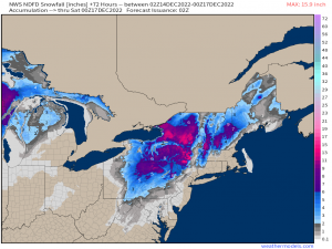 A Northeast Winter Storm On Tap