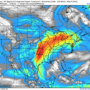 Heavy Rainfall Along A Front This Week: MS River Valley