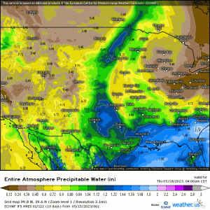 More Rainfall On the Way This Week Across The Central & Southern Plains